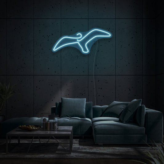 Minimalist Seagull LED Neon Sign