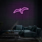 Minimalist Seagull LED Neon Sign