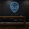 Alien's Head LED Neon Sign