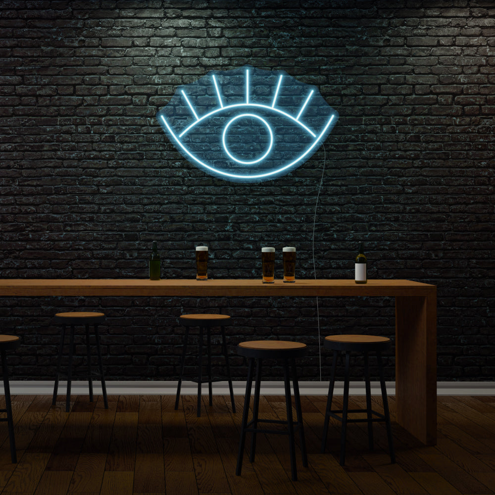Minimalist Eye LED Neon Sign
