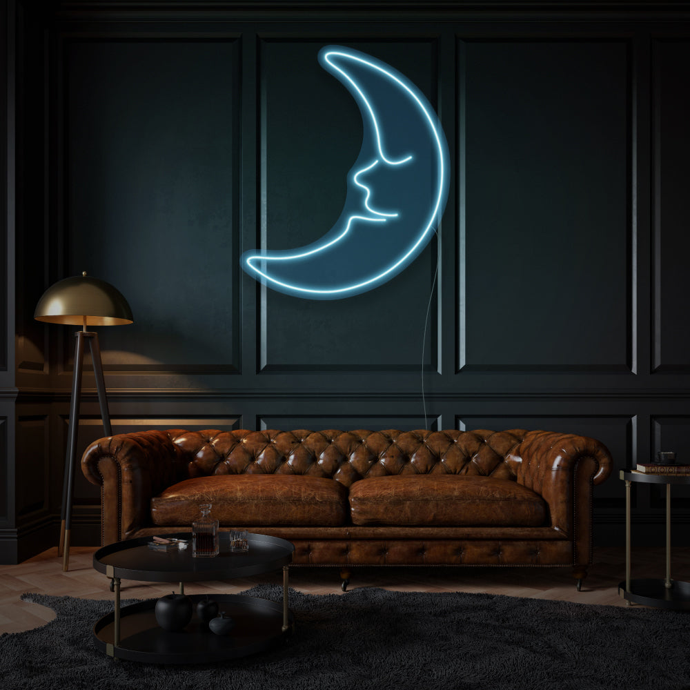 Dreamy Young Moon LED Neon Sign