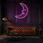 Dreamy Young Moon LED Neon Sign