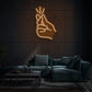 Finger Snapping LED Neon Sign