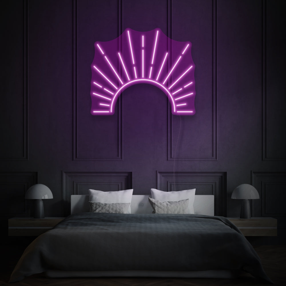 Beams Of Light LED Neon Sign