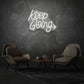 Keep Going Led Neon Writing