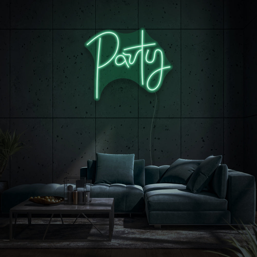 Party Led Neon Writing