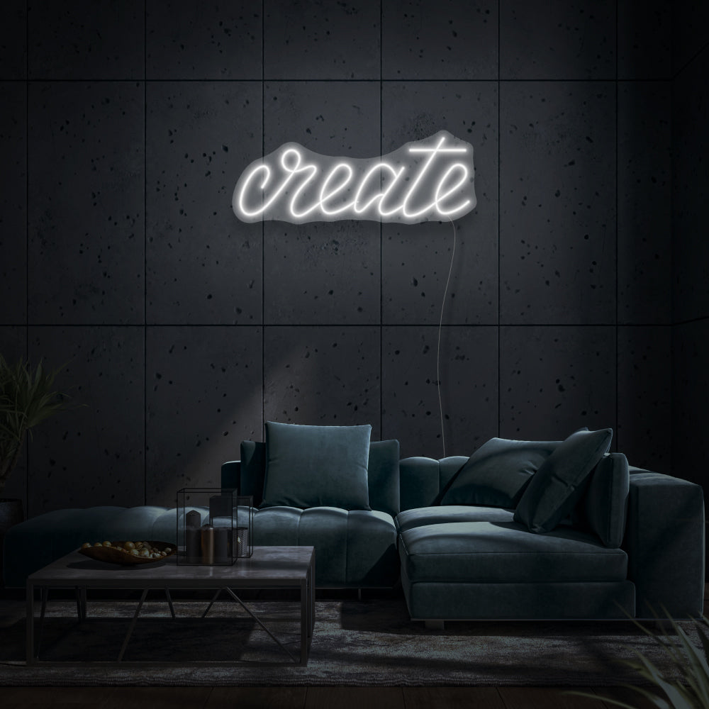 Create LED Neon Writing