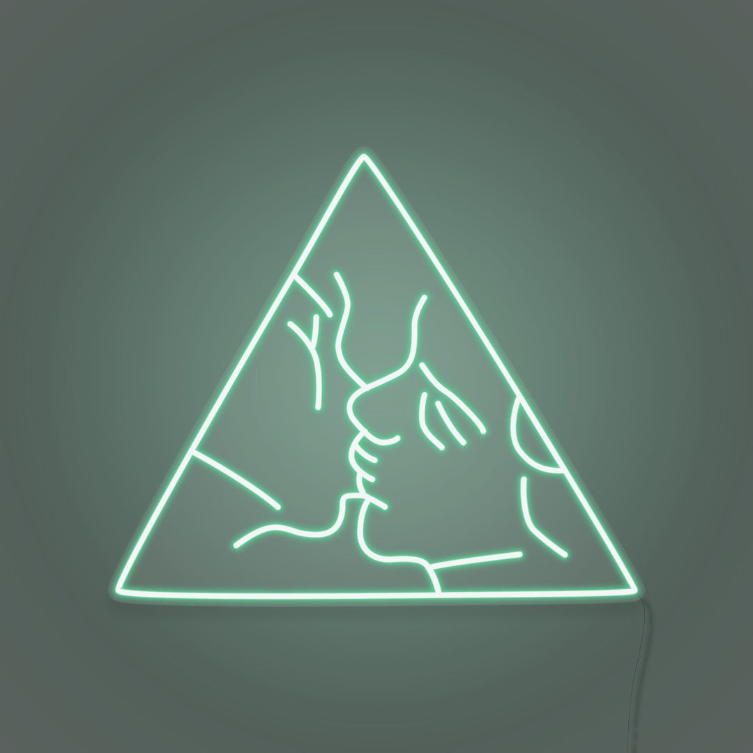 Couple Kissing Aesthetic LED Neon Sign