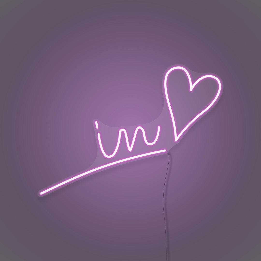 In Love LED Neon Sign