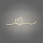 Heart Doodle Neon Sign