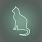 Cat Silhouette LED Neon Sign