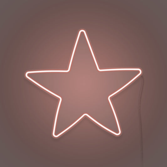 Star Neon Room Light