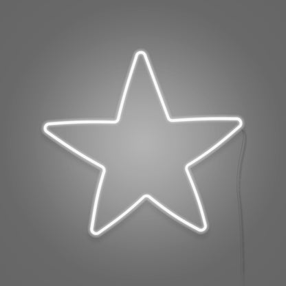 Star Neon Room Light