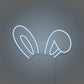 Bunny Ears Neon Light