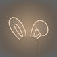 Bunny Ears Neon Light