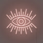 All-seeing Eye Neon Aesthetic Light