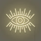 All-seeing Eye Neon Aesthetic Light