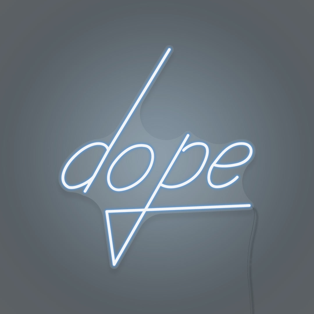 Dope Neon LED Light Writing