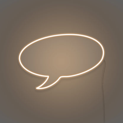 Neon Speech Bubble LED Lighting