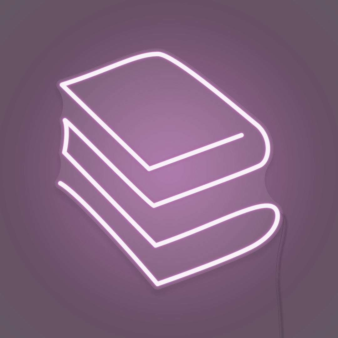 Books Room Neon Light