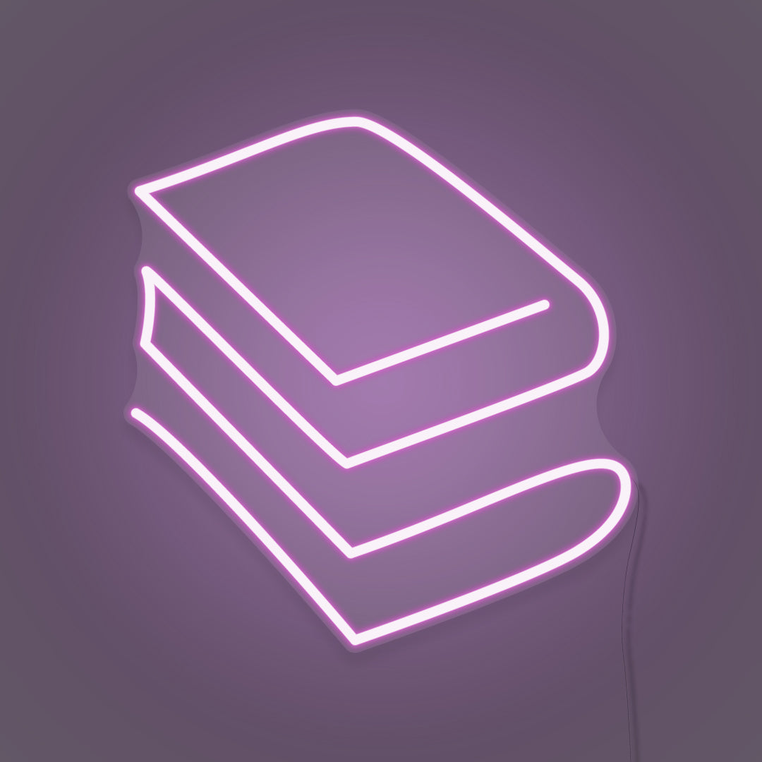 Books Room Neon Light