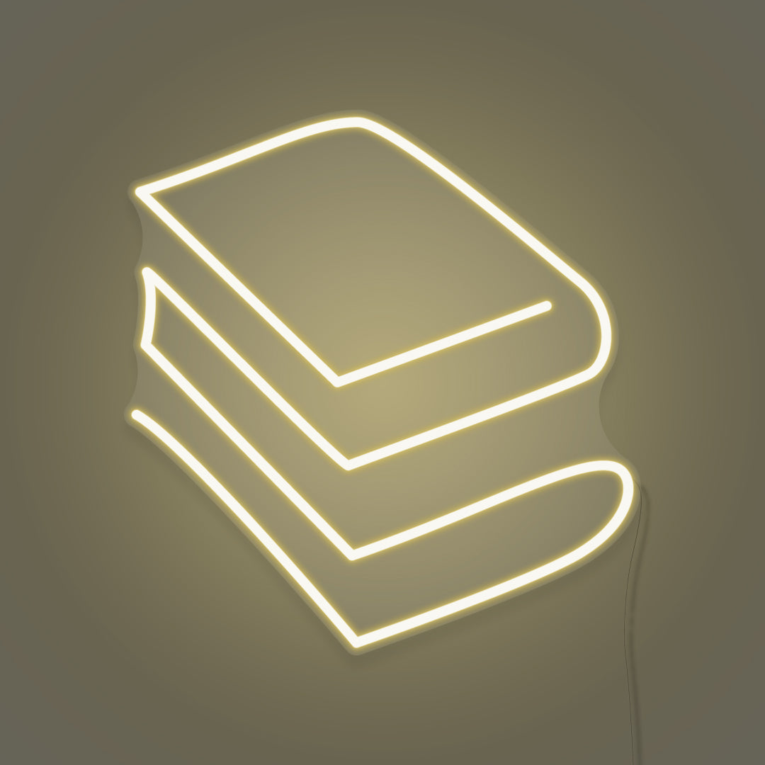 Books Room Neon Light