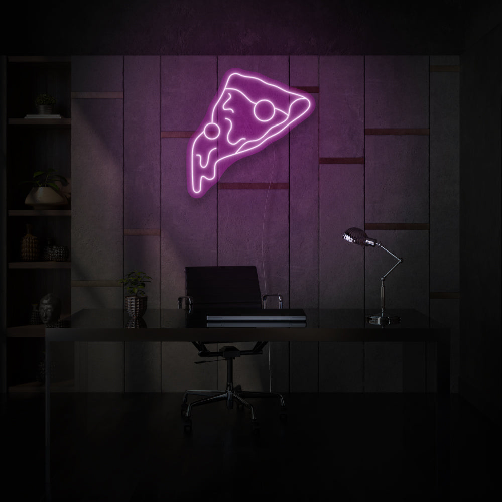 Piece Of Pizza LED Neon Sign