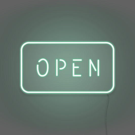 Open Neon LED Sign