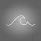Ocean Wave Minimalist Neon Lighting