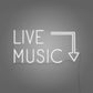 Live music LED Neon Sign