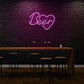 Beer With Heart Neon LED Sign