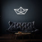 Origami Boat LED Neon Sign