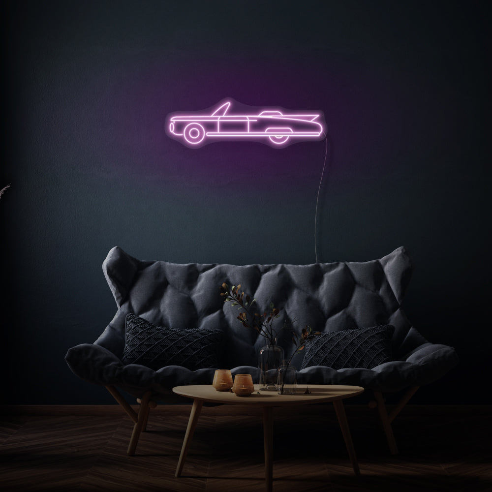 Retro Car LED Neon Light