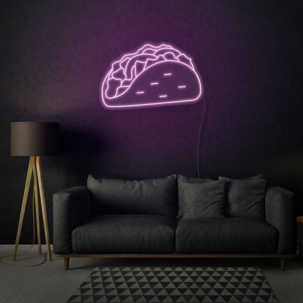 Taco LED Neon Sign