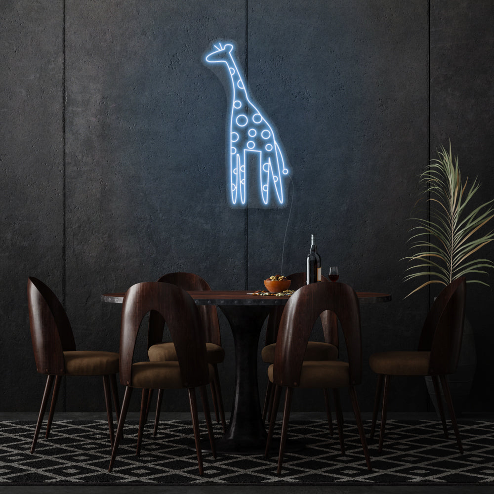 Giraffe LED Neon Sign