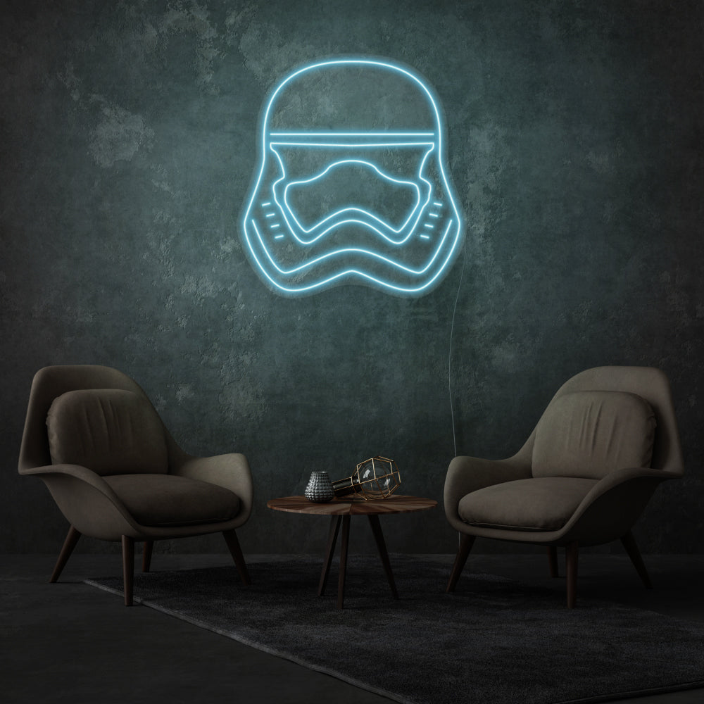 Stormtrooper's Head LED Neon Sign