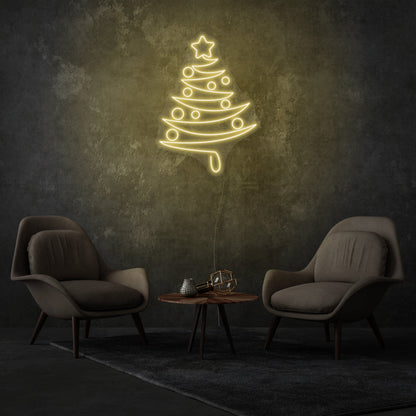 Christmas Tree Neon LED Sign