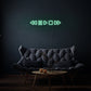Music Player Buttons LED Neon Light