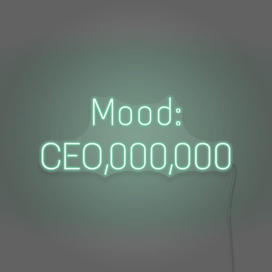 Mood: CEO,000,000 LED Neon Sign
