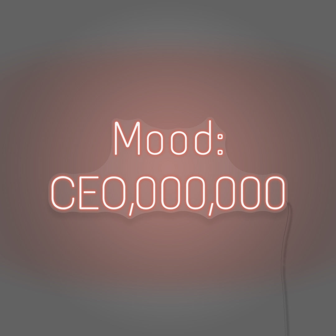 Mood: CEO,000,000 LED Neon Sign