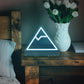Minimalist Mountain Mini Neon LED Sign
