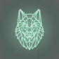 Wolf LED Neon Sign