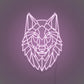 Wolf LED Neon Sign