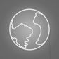 The Earth LED Neon Sign