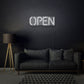 Minimalist Open LED Neon Sign