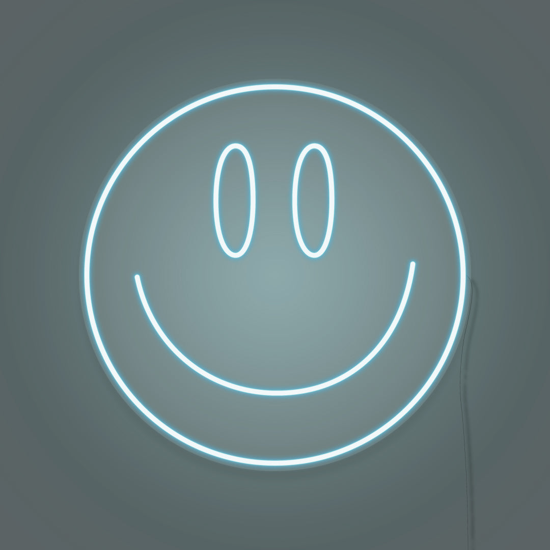 Smile Emoji LED Neon Sign