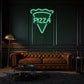 Vertical Pizza LED Neon Sign