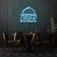 Diner On Silver Plates LED Neon Sign