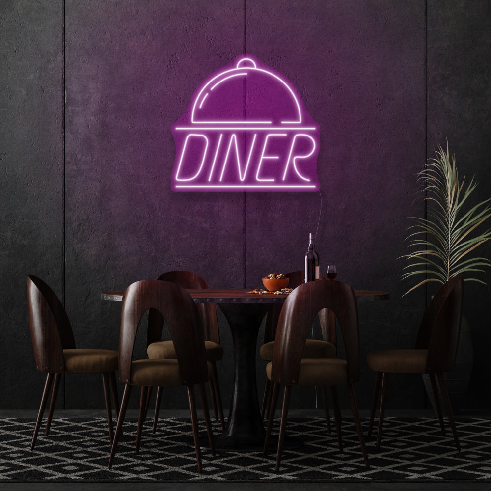 Diner LED Neon Writing