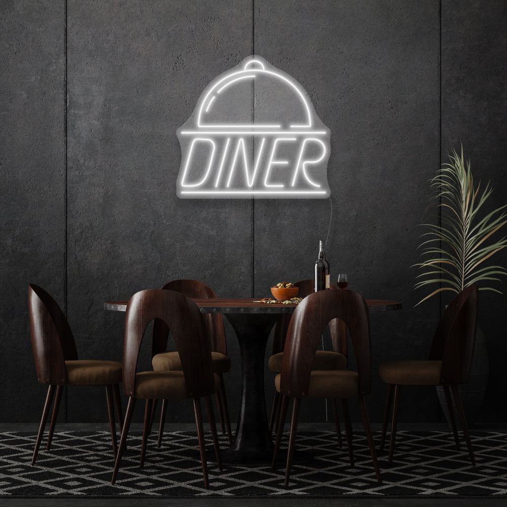 Diner LED Neon Writing